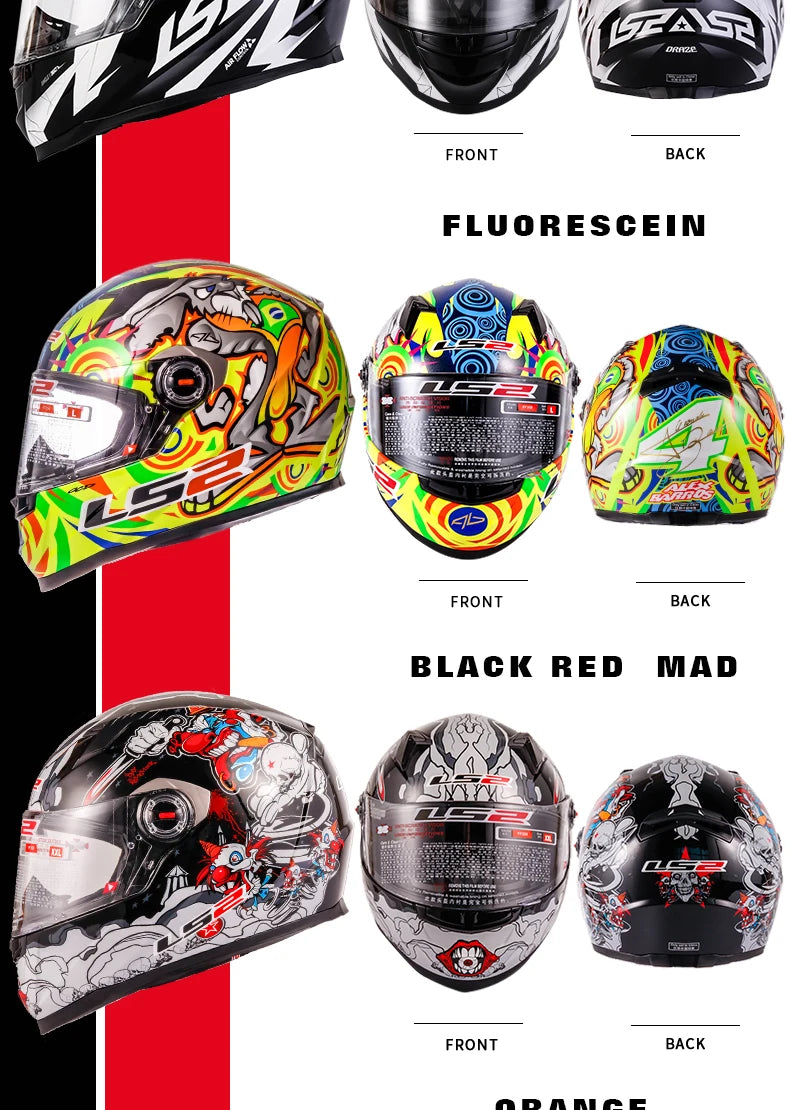 Casque Moto LS2 Intégral ABS – Certifié ECE R22.05 – Léger & Sécurisé