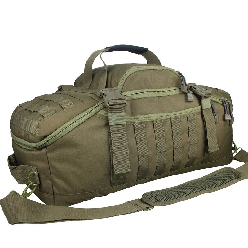 Sac à Dos Tactique LQARMY 3-en-1 – 35L à 80L | Militaire, Sport & Voyage
