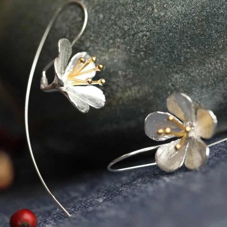 Boucles d'oreilles longues en argent sterling 925 pour femmes, élégantes, pour prévenir les allergies, nouveau Design, bijoux à la mode
