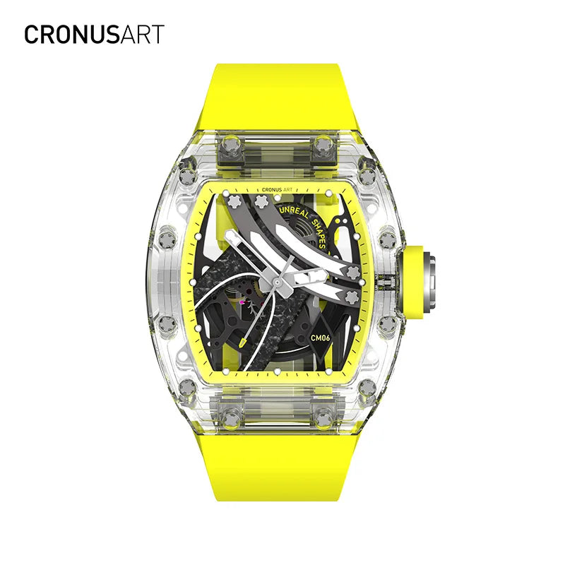 Kronos Art RM Style – Montre Mécanique Homme à Cadran Squelette & Boucle Papillon