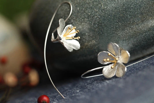 Boucles d'oreilles longues à pampilles en argent Sterling 925 pour femmes, processus thaïlandais, bijoux élégants en argent Sterling pour dames