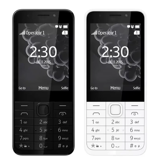 Nokia 230 Double SIM – Écran 2,8", Caméras Avant & Arrière 2 MP