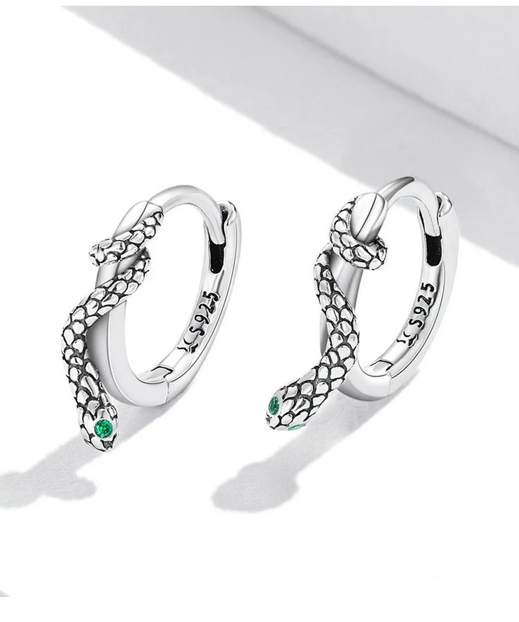 REETI – boucles d'oreilles serpent en argent Sterling 925, bijoux créatifs et Sexy pour femmes, cadeau personnalisé