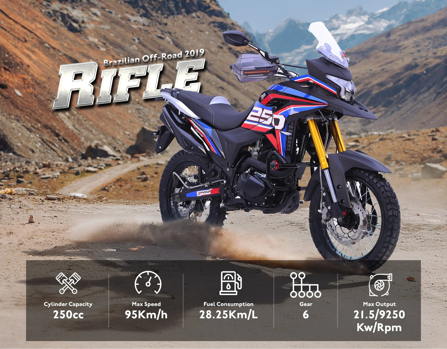 đïž Kamax 2025 â Moto Cross / Adventure Style 200-250cc