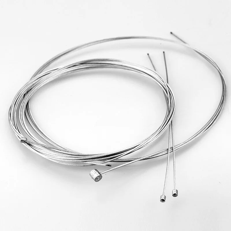 5 Pcs Câbles de Frein et de Vitesses en Acier Inoxydable pour VTT