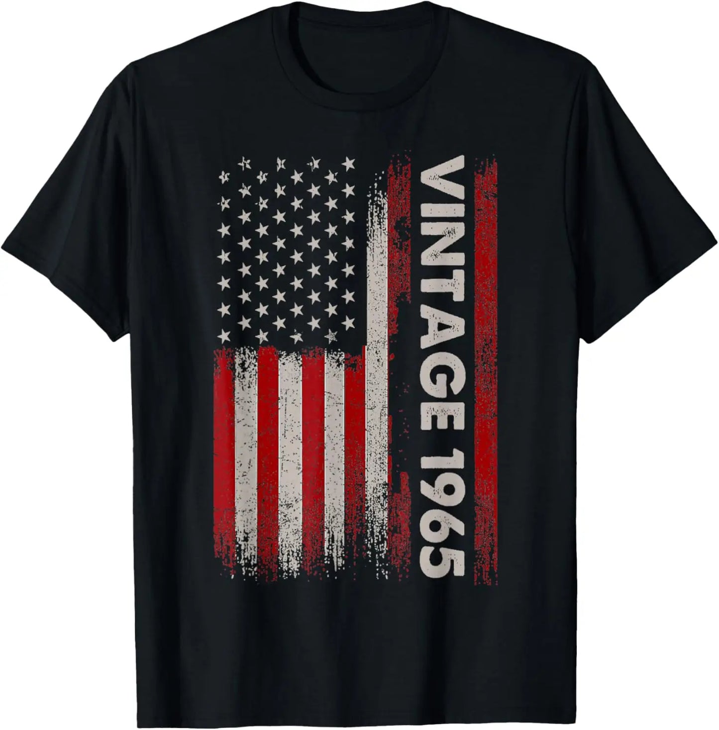 T-shirt Vintage 60 ans – Voiture 1965, Unisexe, Manche Courte, Cadeau Homme