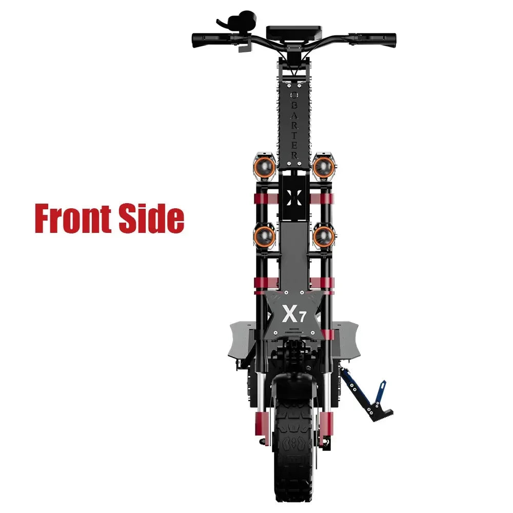 X7 Electric Scooter 8000W Dual Motor 60V 60Ah Battery Top Speed 90 km/h Max Range 140 km Foldable 14 Inch Tires Waterproof