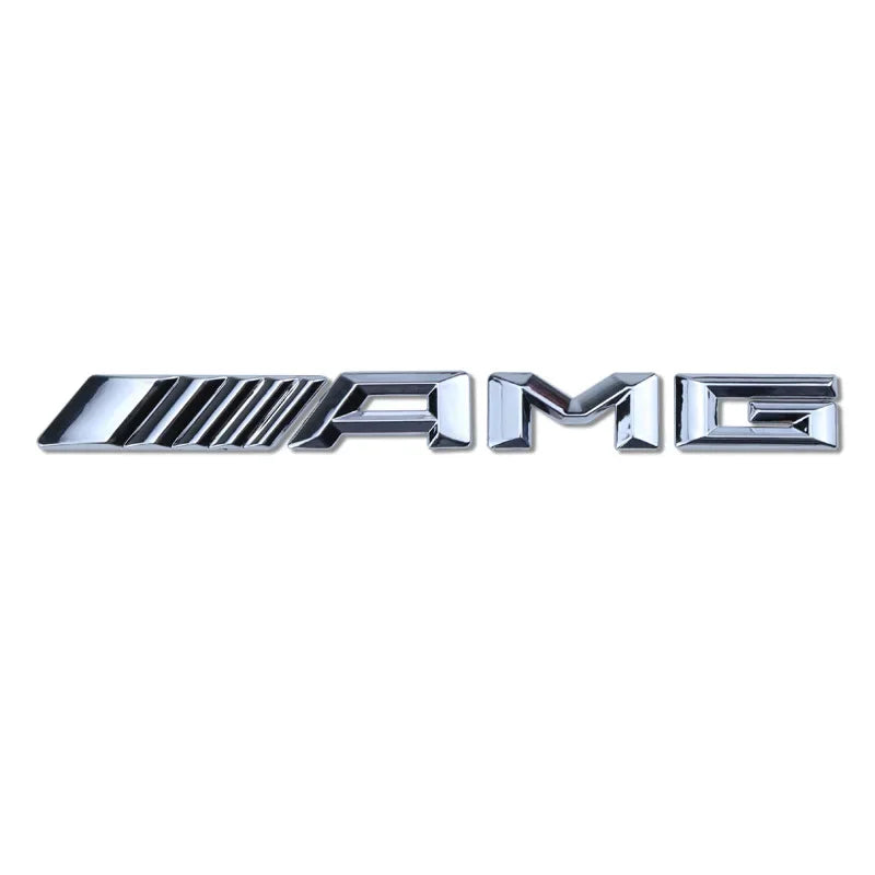 Autocollant de coffre d'emblème de lettre arrière de voiture en métal 3d, pour Mercedes benz AMG C E S GLE CLC classe W204 W203 W205 W124 W221 W213 W212