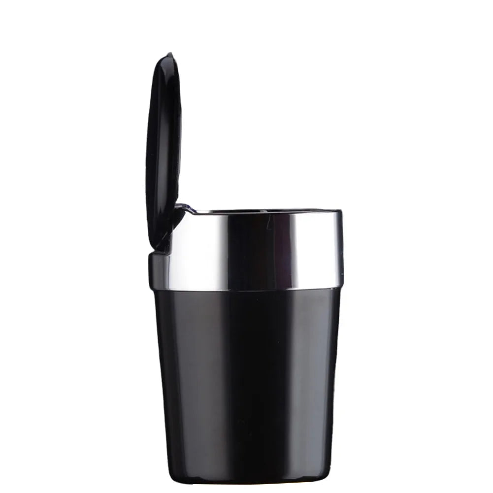 Cendrier de voiture avec couvercle cendrier Portable cendrier à cigarettes anti-odeur avec Double trou de fumée Mini poubelle de voiture pour le bureau à domicile
