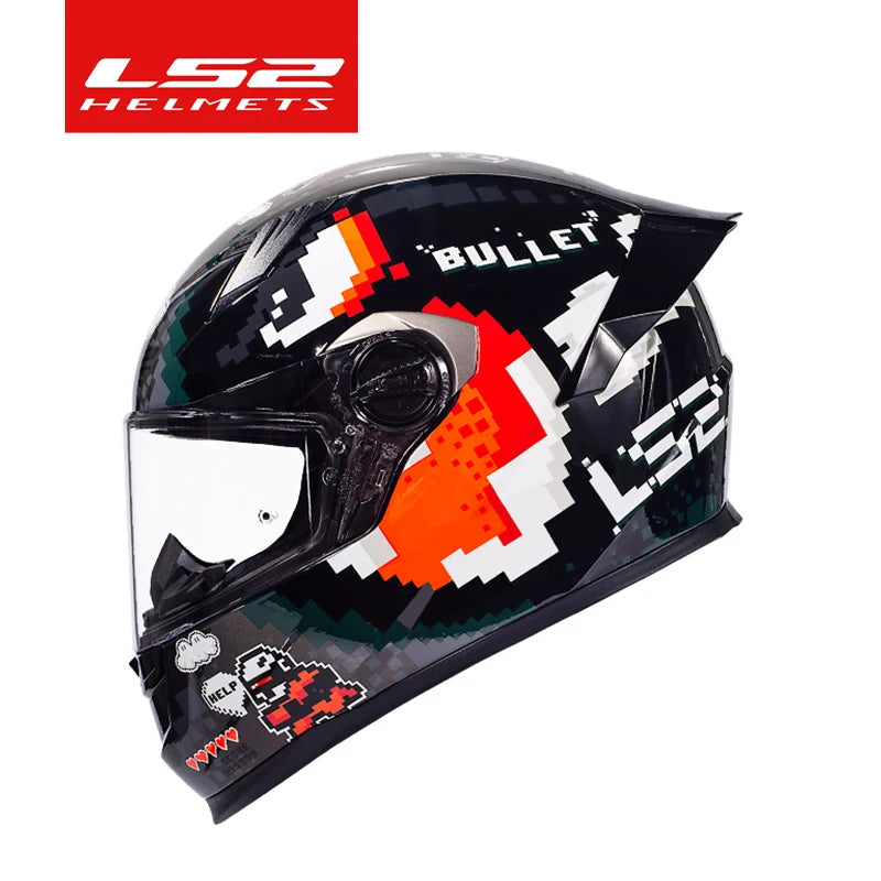 Casque Moto LS2 Intégral ABS – Certifié ECE R22.05 – Léger & Confortable
