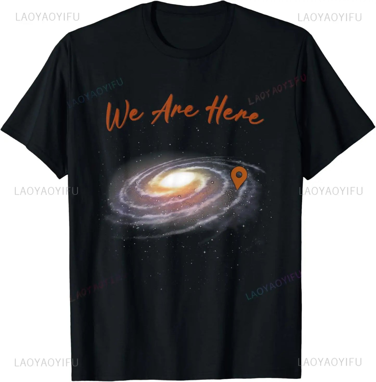 T-shirt unisexe Galaxie Astronomie, streetwear