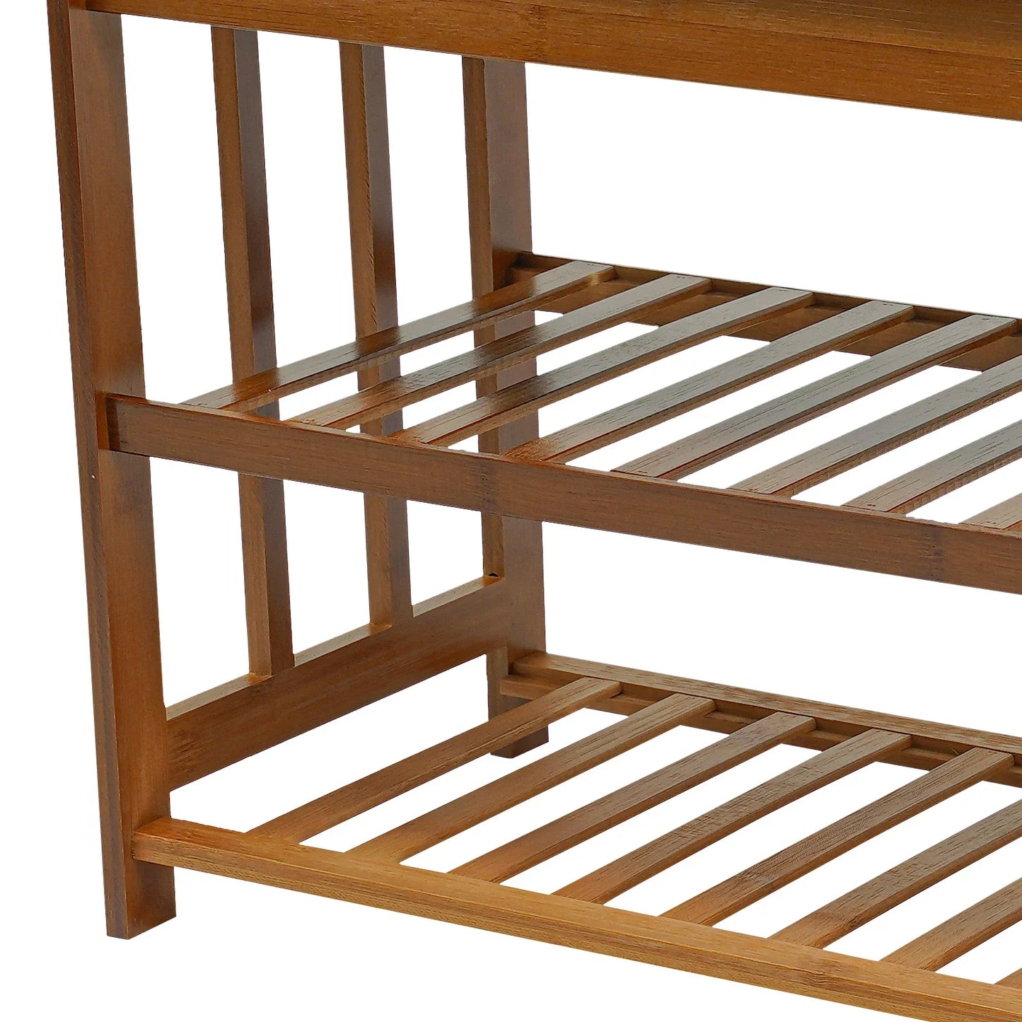 Banc à Chaussures Moderne Bymaocar – 3 Tiroirs, MDF Blanc, Grande Capacité 18-24 Paires
