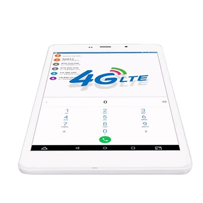 Tablette Android 6.0 8 pouces T8 3G/4G appel téléphonique 1920x1200 Pixels MTK8783 octa-core 2GB RAM 16GB ROM prise en charge GPS double carte SIM