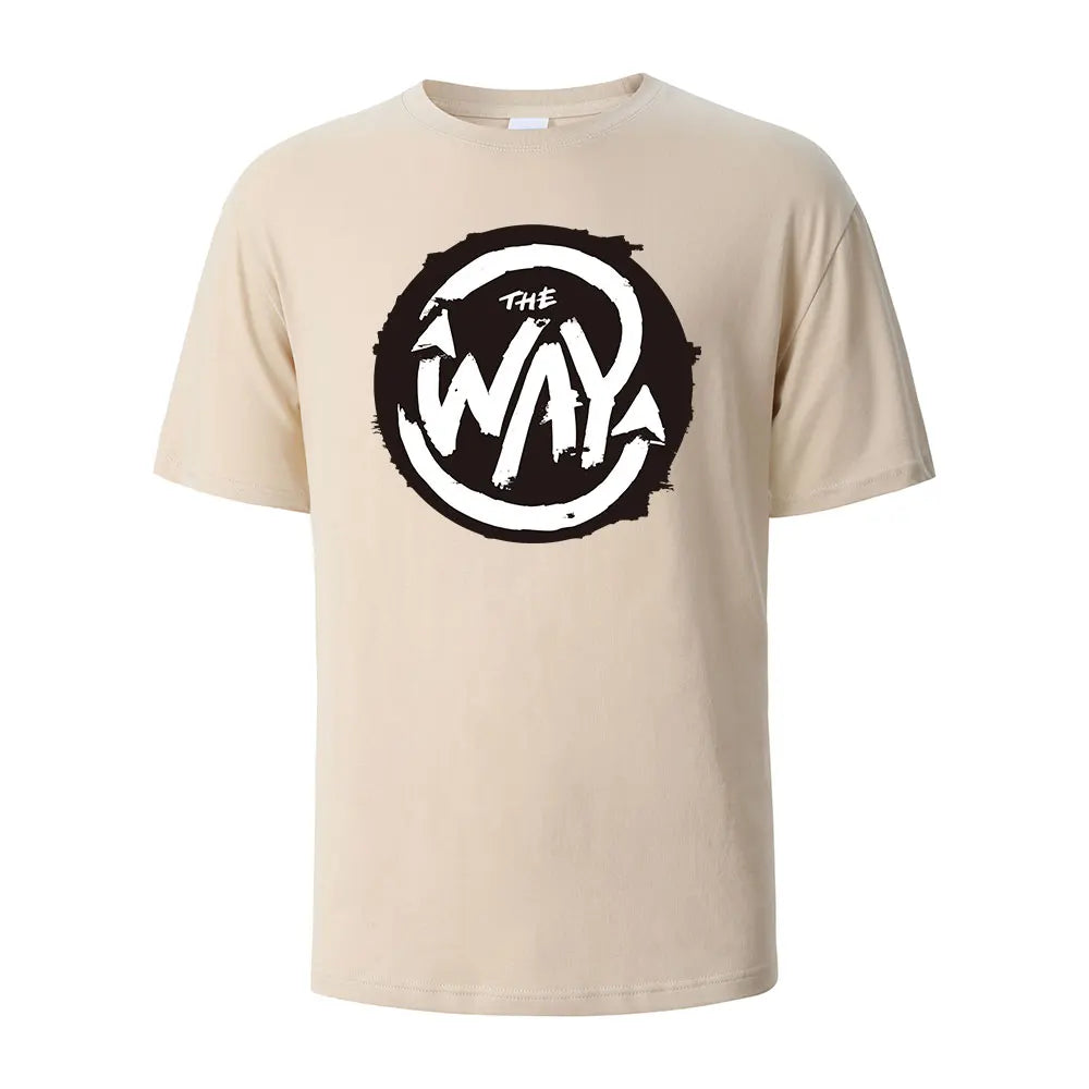 T-shirt Imprimé “The Way” – Homme & Femme, Streetwear Décontracté
