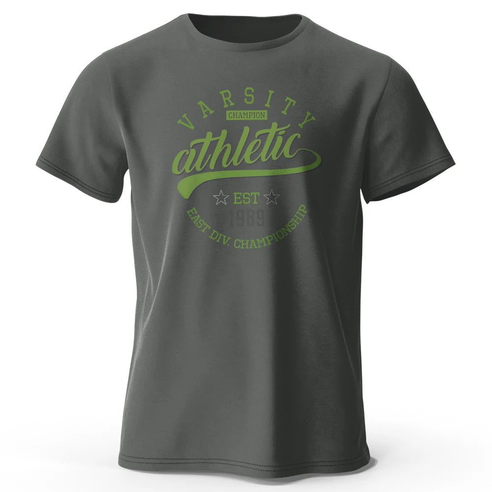 T-shirt Homme BOLF – 100% Coton Peigné, Style Sport et Casual