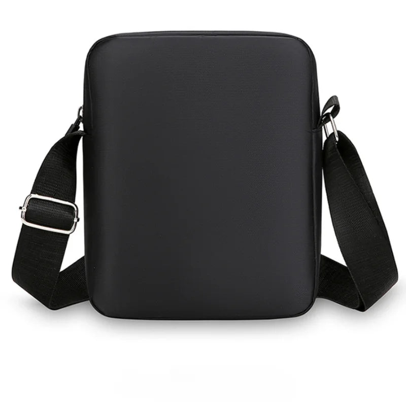 Sac Bandoulière Messager Décontracté Pour Hommes en Nylon Sac à Téléphone Unisexe Sac de Voyage à Taille Male Pochette de Poitrine.