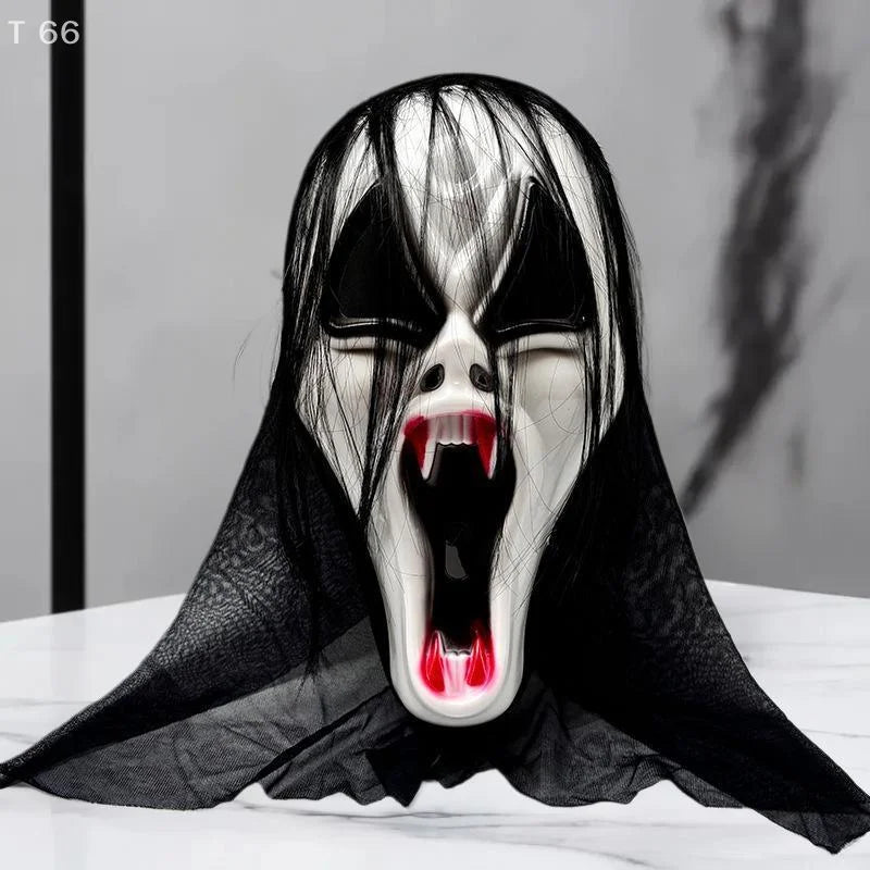 Masque Squelette Respirant – Halloween et Cosplay Effrayant
