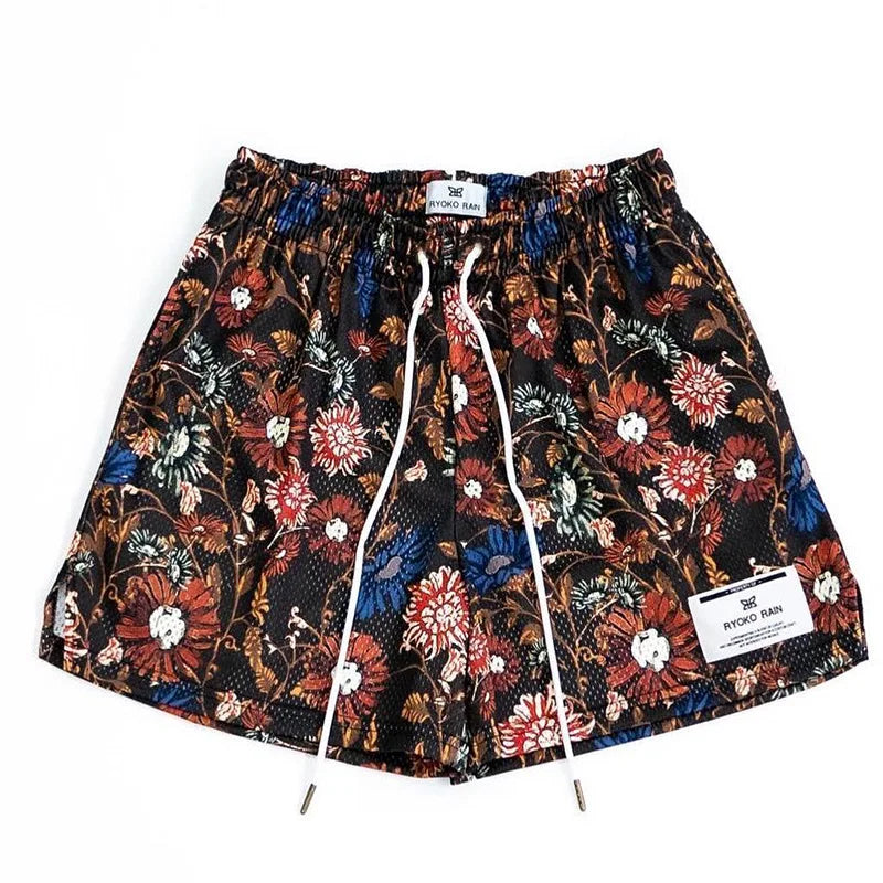 Shorts d'été unisexes, idéaux pour la plage et les activités décontractées.