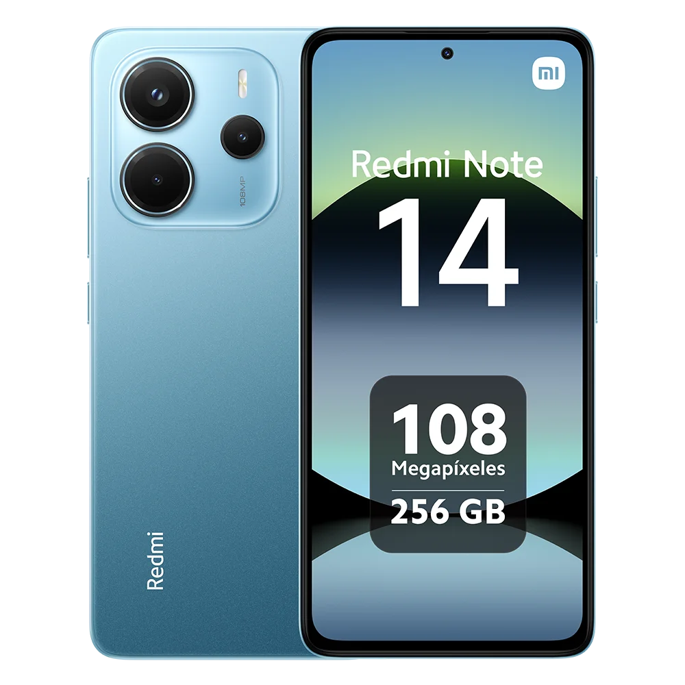 Xiaomi Redmi Note 14 – 6,67" AMOLED, 6/8 Go RAM, 128/256 Go, Triple Caméra 108MP