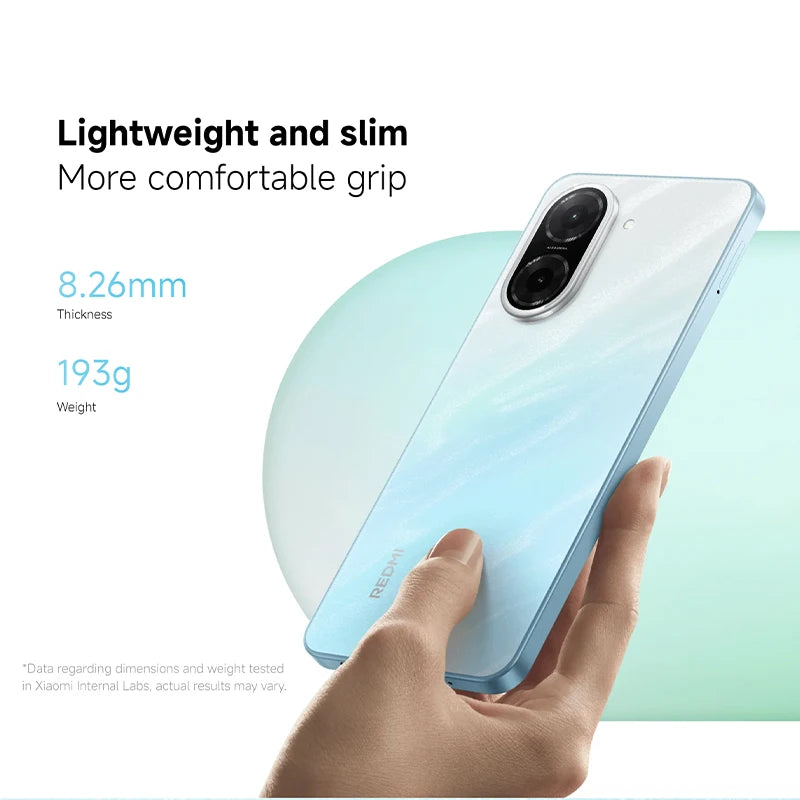 Smartphone Xiaomi Redmi A5 – Version Mondiale, Écran 6.88", 5000mAh, Double SIM