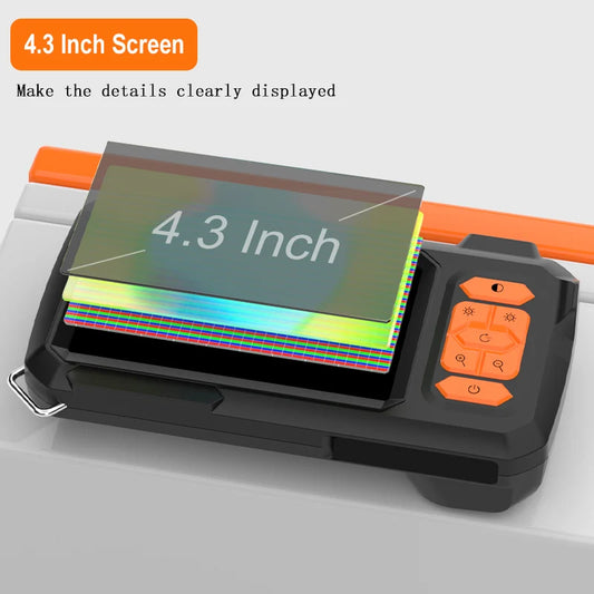 Caméra Endoscope avec Écran 4.3" – Inspection Haute Définition !