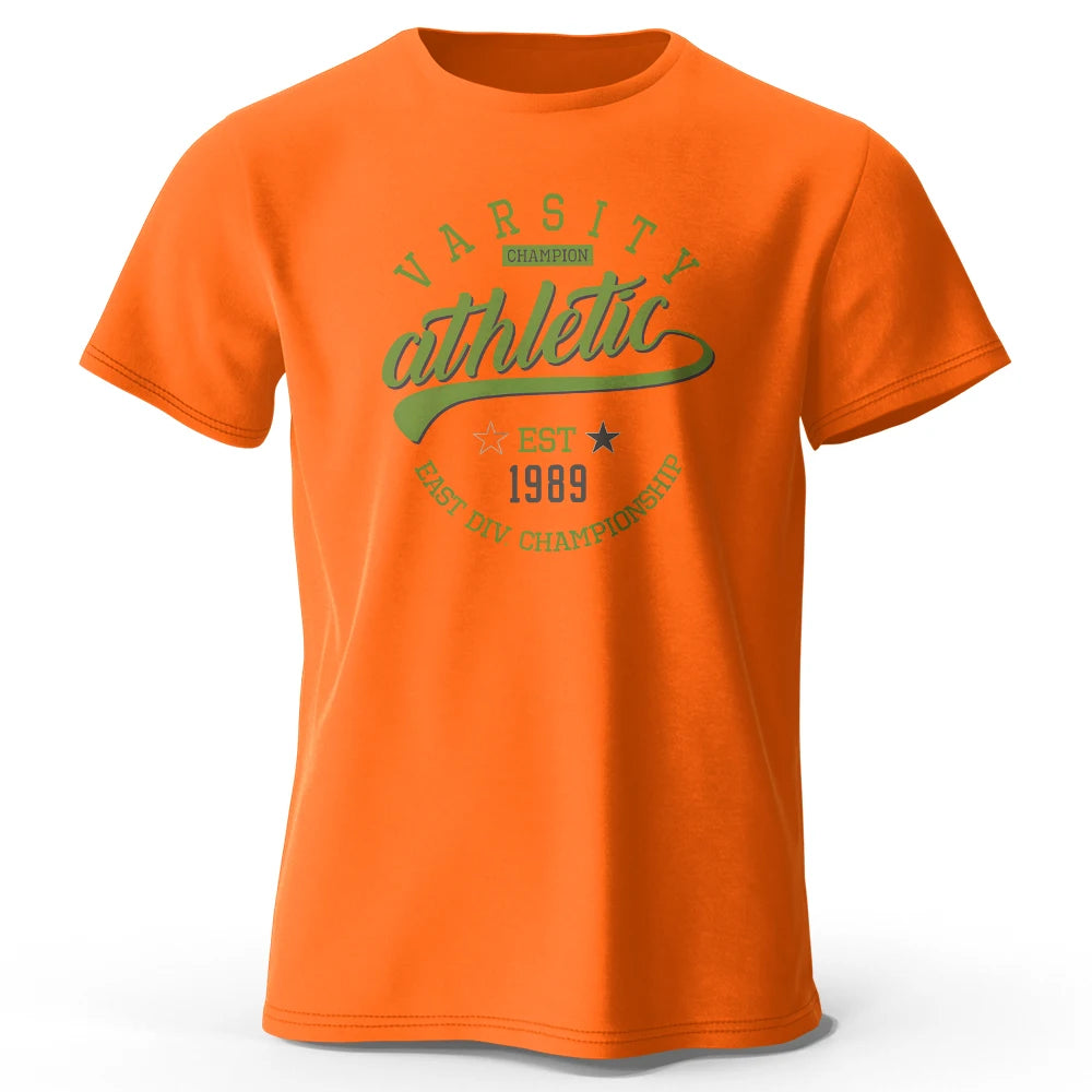 T-shirt Homme BOLF – 100% Coton Peigné, Style Sport et Casual