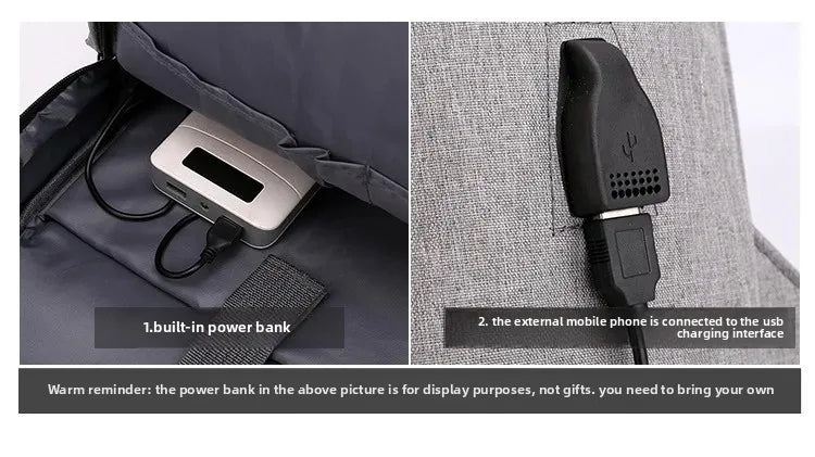 Sac à Dos Business Unisexe en Nylon 20-35L – Élégant et Durable