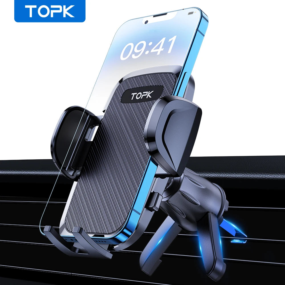 TOPK Universal Car Bracket Gravity Auto Phone Holder