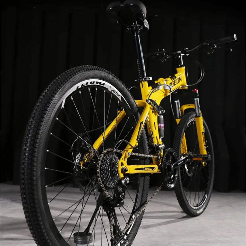 Vélo de Montagne Pliant pour Hommes - Idéal pour les Aventures en Plein Air