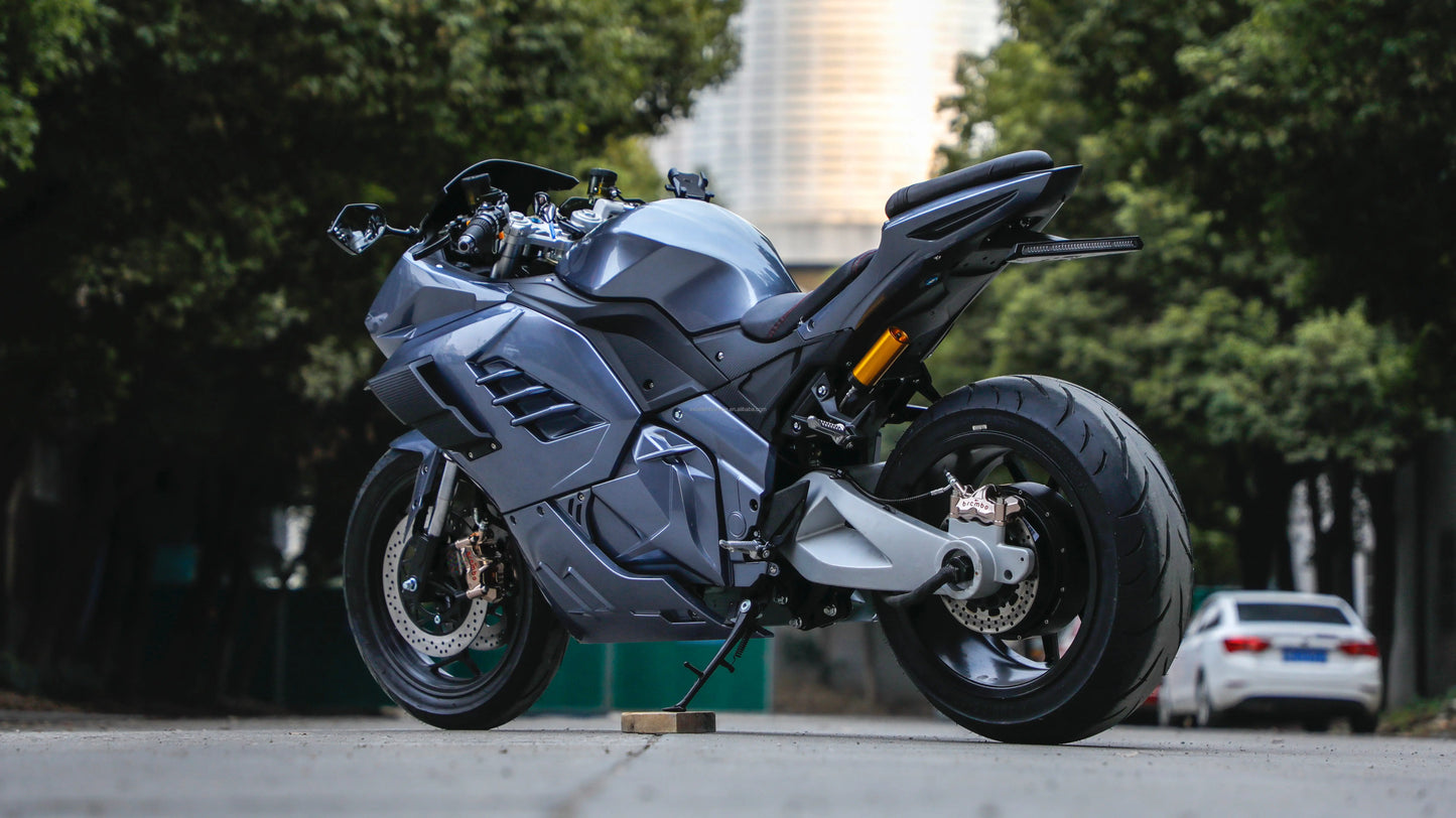 ⚡ Moto Électrique Haute Puissance 8000W – Vitesse +150 km/h, Autonomie jusqu’à 280 km