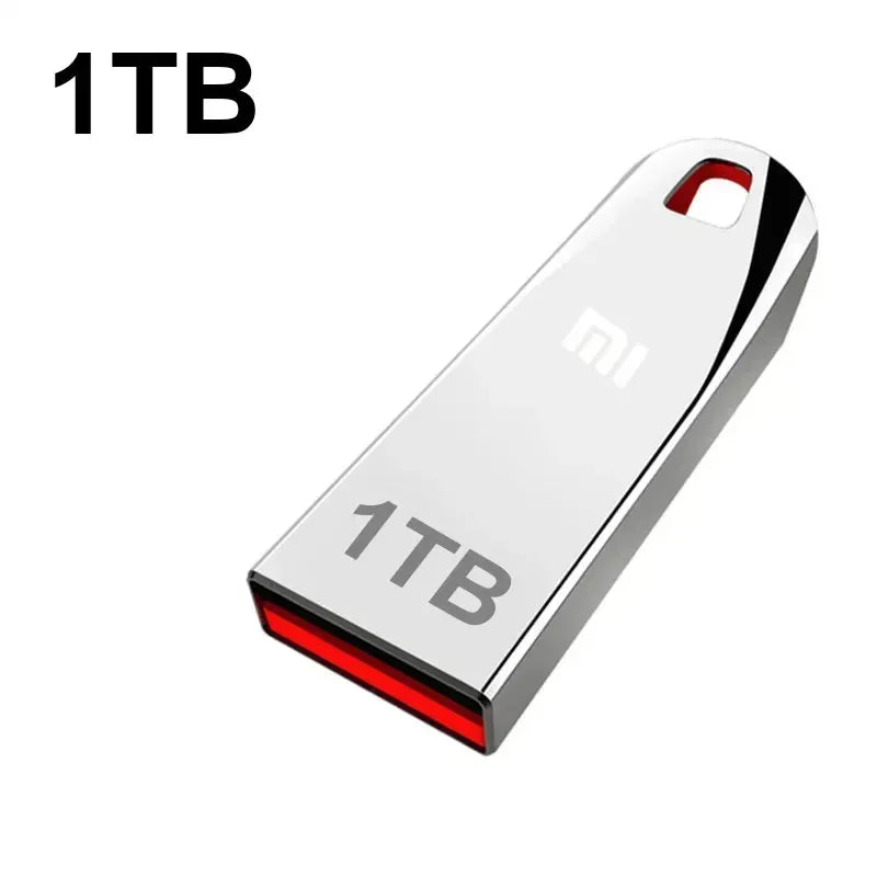 Clé USB 3.0 en métal de 2 to, clé USB haute vitesse 1 to 512 go, clé USB Portable SSD, disque Flash USB, adaptateur TYPE-C