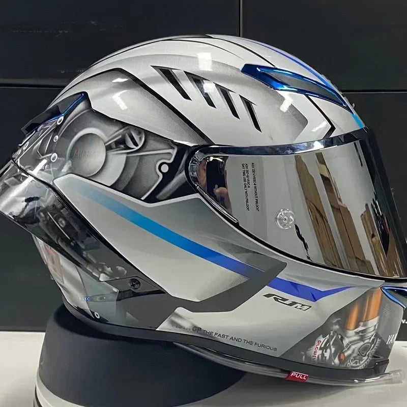 Casque Moto NITRINOS Intégral – Full Face ABS Unisexe, Certifié DOT