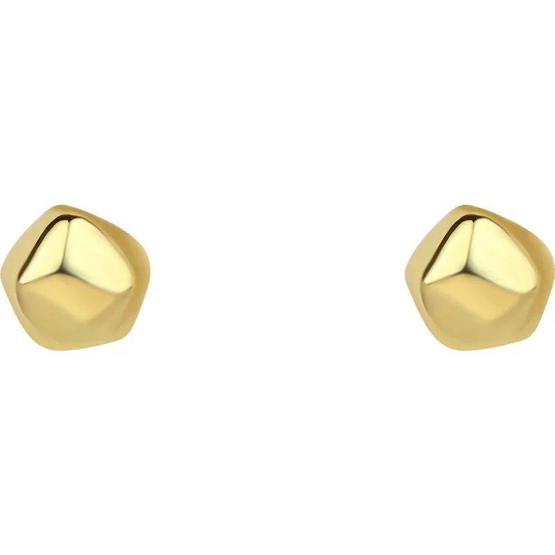 Boucles d'oreilles en argent 925 pour femmes, accessoires de bijoux mignons et doux, accessoires de bijoux simples à la mode