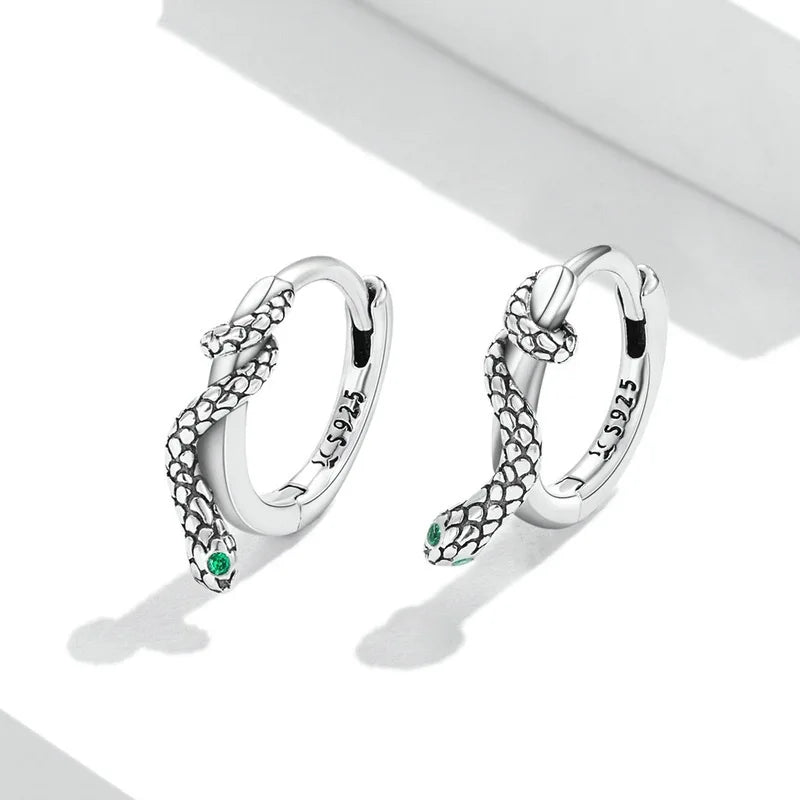 REETI – boucles d'oreilles serpent en argent Sterling 925, bijoux créatifs et Sexy pour femmes, cadeau personnalisé