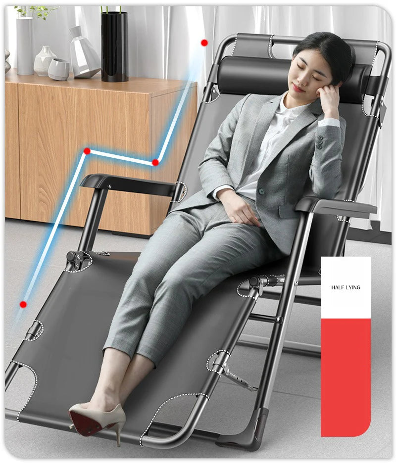 GIANghts-Chaise de pique-nique avec main courante, pliable et réglable, mobilier de jardin et de salon, pour l'été
