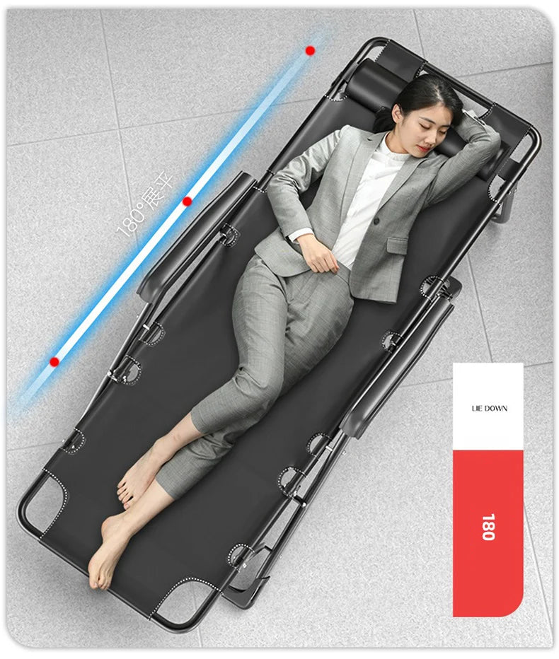 GIANghts-Chaise de pique-nique avec main courante, pliable et réglable, mobilier de jardin et de salon, pour l'été