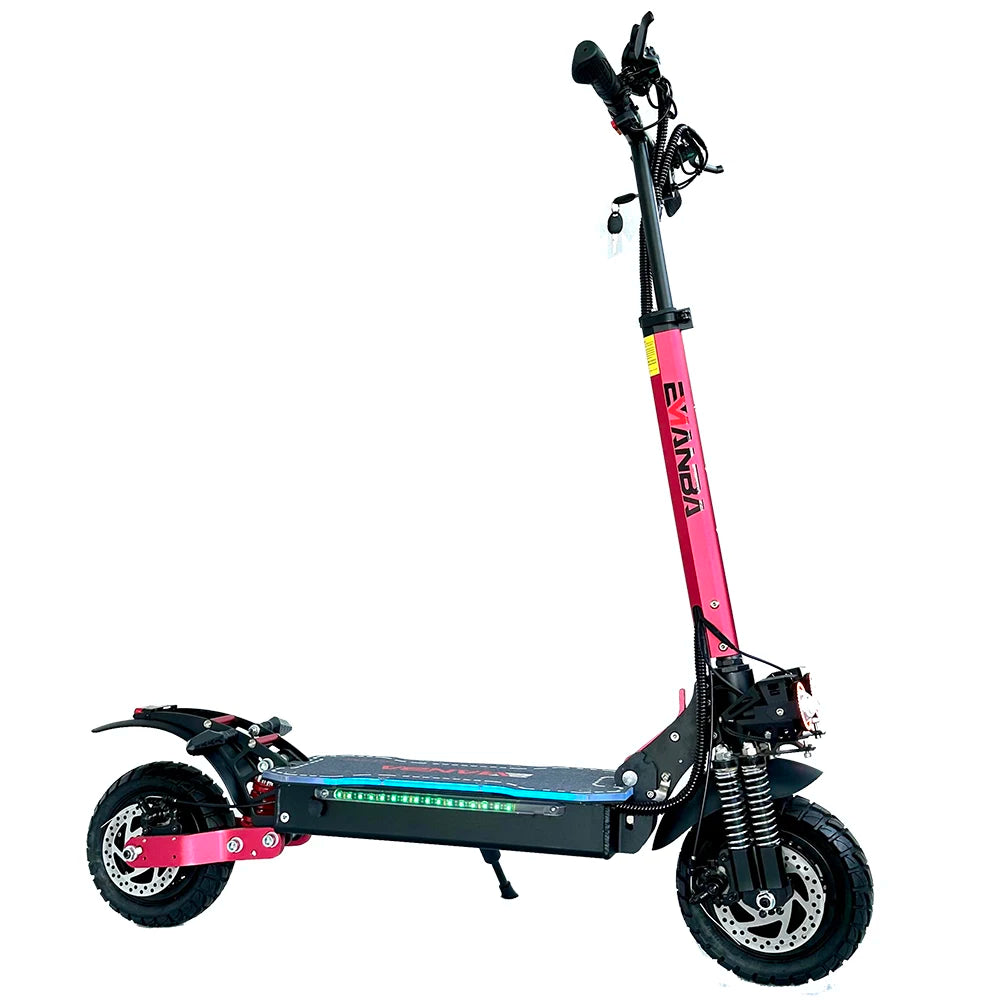 EU stock 2024 x6 2400w 48v 21ah dual motor 10 inch tyre electric scooter max speed 60-70km/h max range 50-70km