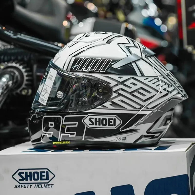 Casque Moto SHOEI X-Fourteen / X-Spirit III – Full Face Unisexe, Certifié DOT & ECE