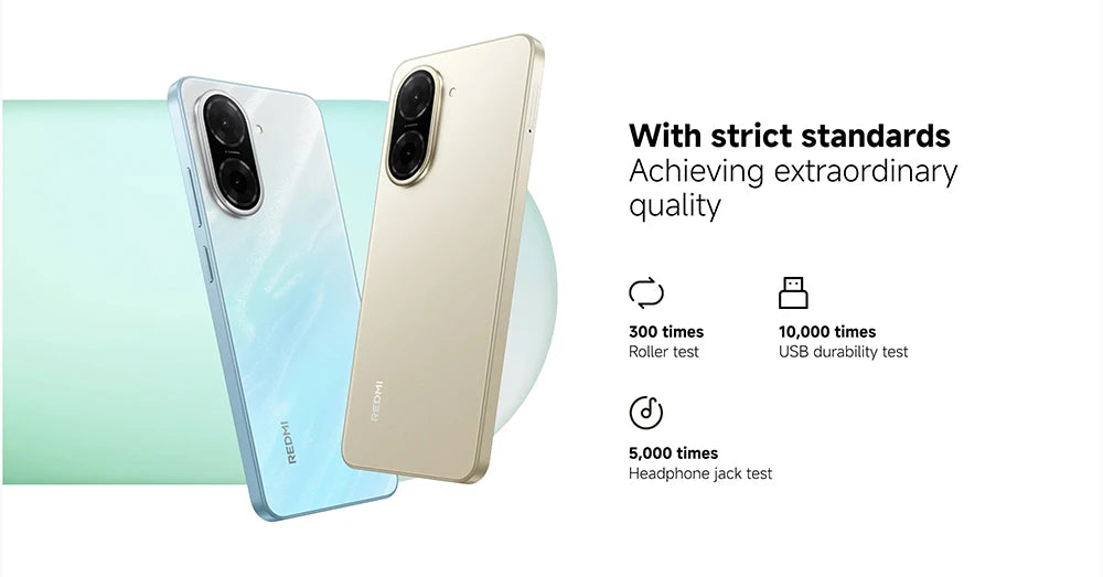 Smartphone Xiaomi Redmi A5 – Version Mondiale, Écran 6.88", 5000mAh, Double SIM