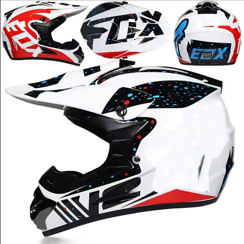 Casque de motocross pour jeunes – léger et sûr pour tout-terrain, karting, descente et vélo de cross