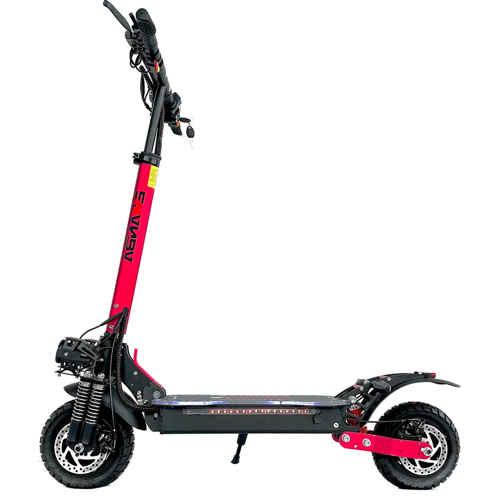 EU stock 2024 x6 2400w 48v 21ah dual motor 10 inch tyre electric scooter max speed 60-70km/h max range 50-70km