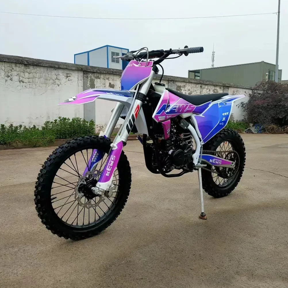 KEWS K16 NB300 moteur 4 temps motos tout-terrain démarrage électrique Moto Cross 300cc Dirt Bike ZS174MN-5 refroidi à l'eau