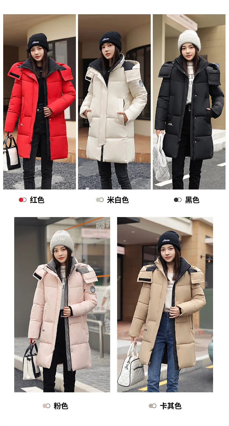 Veste femme épaisse à capuche – Hiver 2025 | ParisPetitPrix