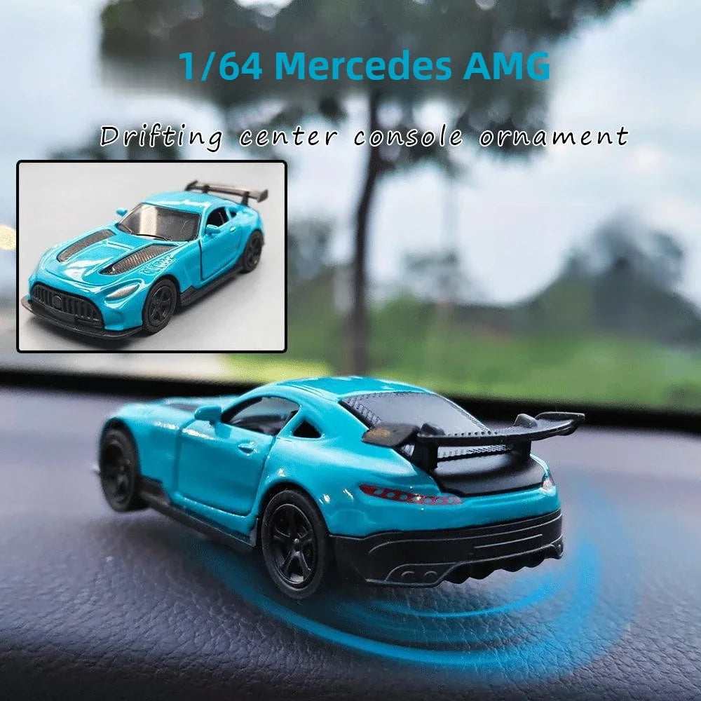 Ornements rotatifs pour dérive de voiture de sport, tableau de bord automatique, modèle de course, déco, individualité de voiture, Kit de décoration pour Console centrale