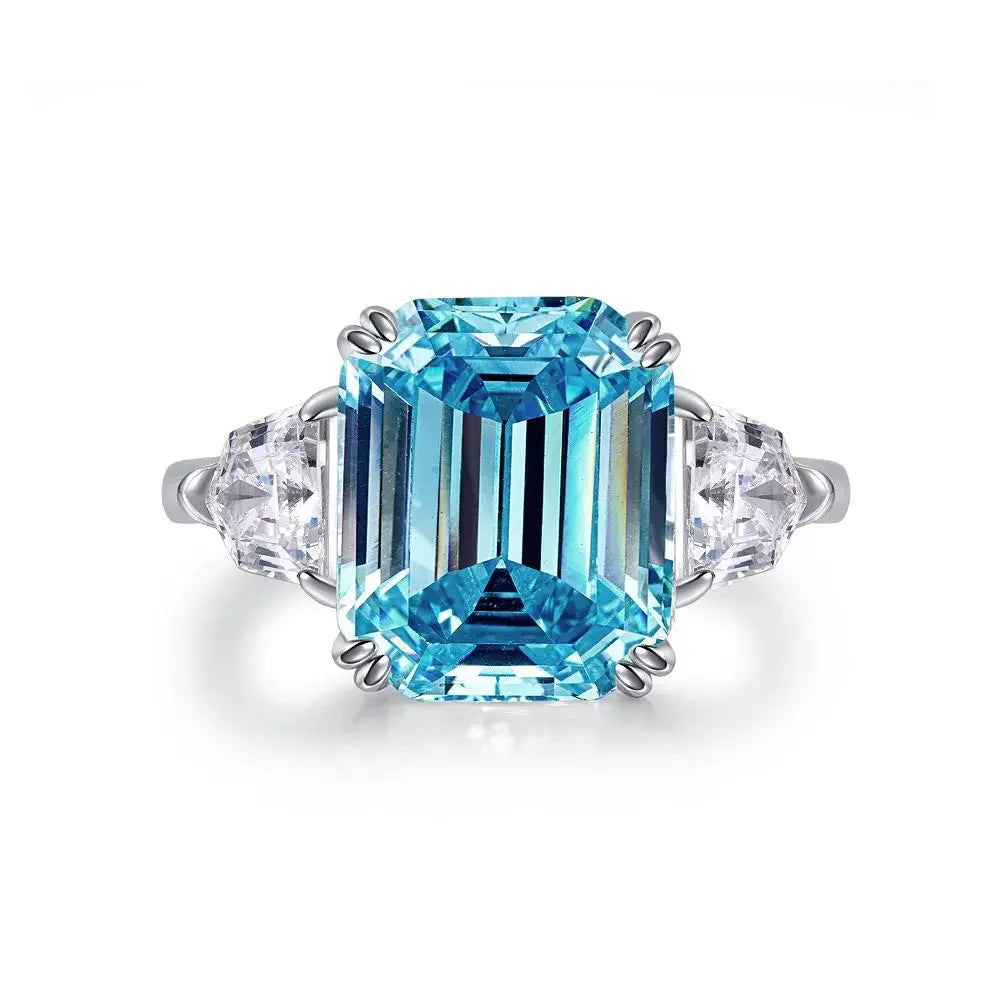 💍 Bague Femme en Platine Massif PT950 avec Diamant Rose – Design de Luxe