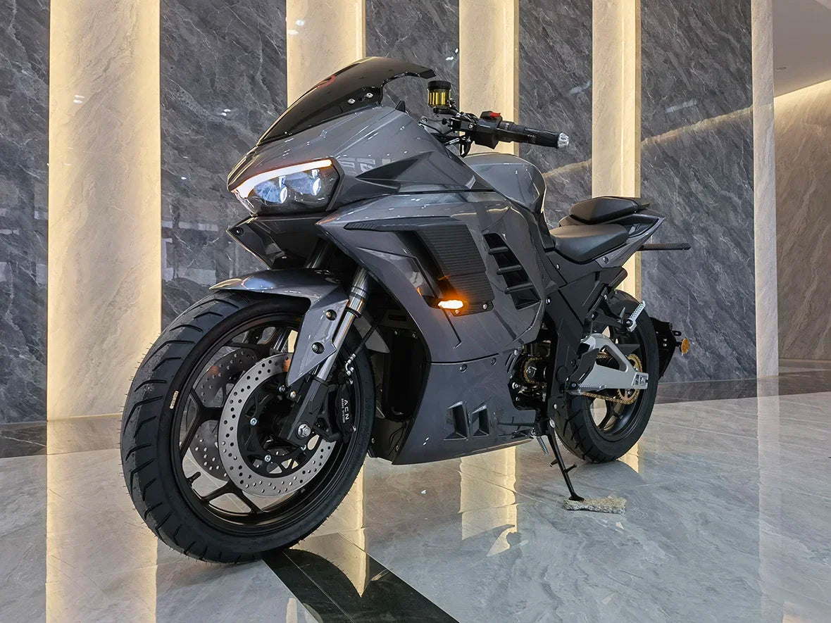 Moto Électrique Racing Puissance 5000W à 12000W – Vitesse jusqu’à 220 km/h | ParisPetitPrix