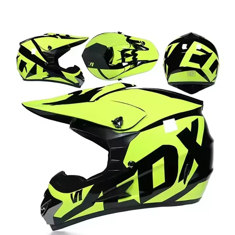 Casque de motocross pour jeunes – léger et sûr pour tout-terrain, karting, descente et vélo de cross