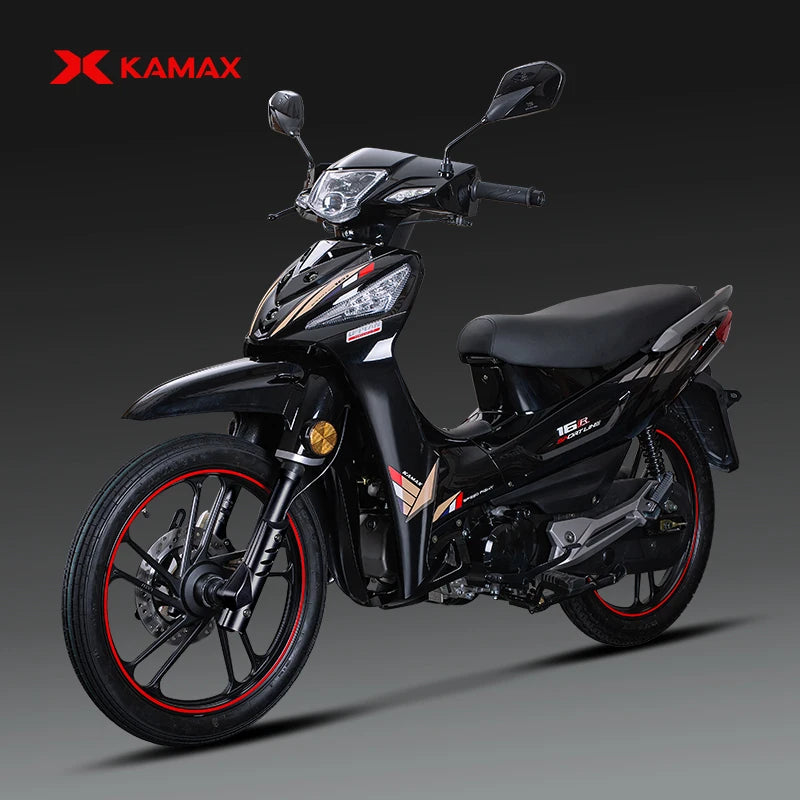 🏍️ KAMAX 110CC Cub 16R – Moto Sous-Bone avec Freins à Disque