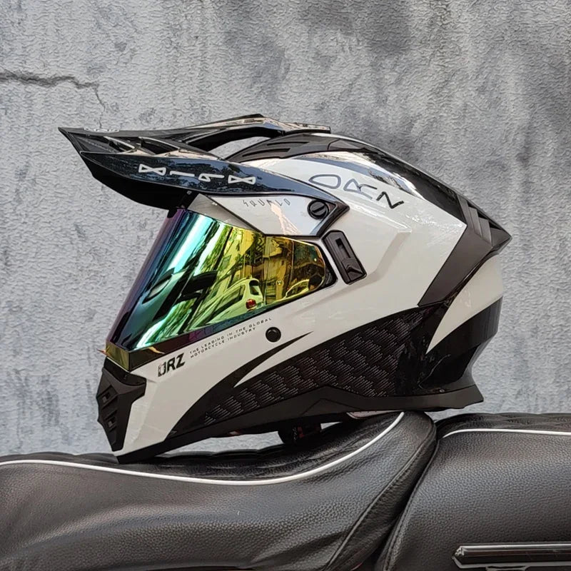 Casque Moto ORZ Intégral ABS – Certifié DOT – Léger et Sécurisé
