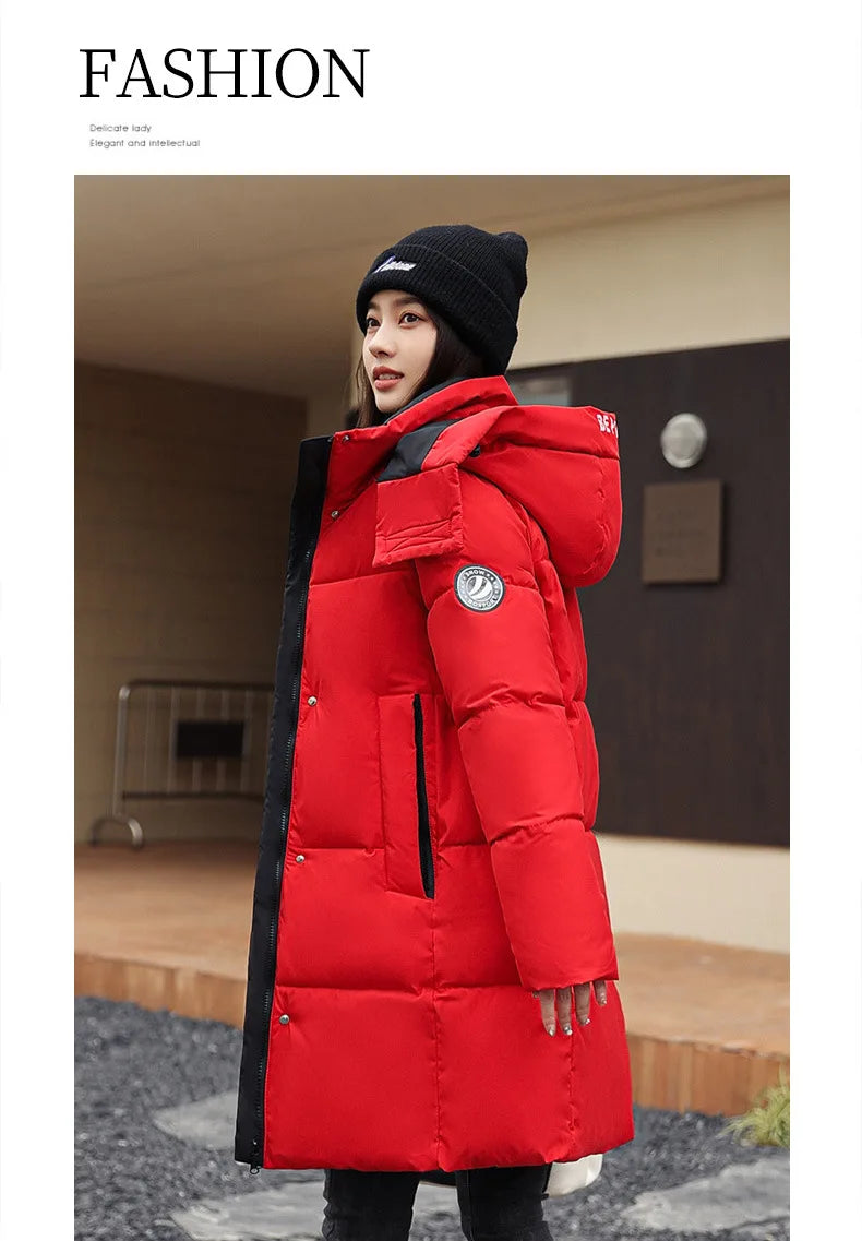 Veste femme épaisse à capuche – Hiver 2025 | ParisPetitPrix